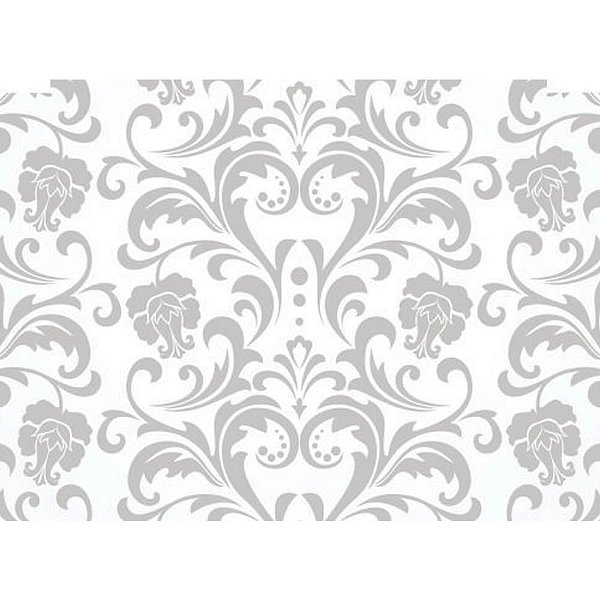 Papel de Parede Plástico Adesivo 45CMX10M Arabesco