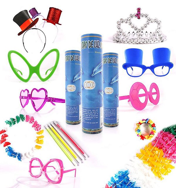 Kit Festa Animação Casamento 257 Itens Hora Gravata Frete 0