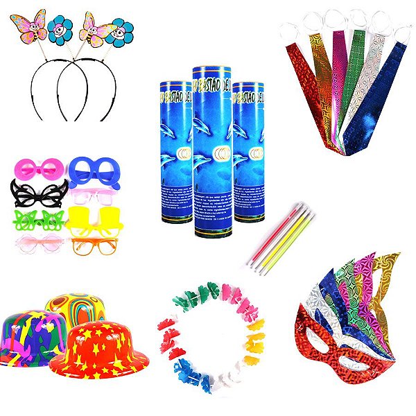 Kit Adereços Festa 15 Anos 360 Itens 150 Pessoas