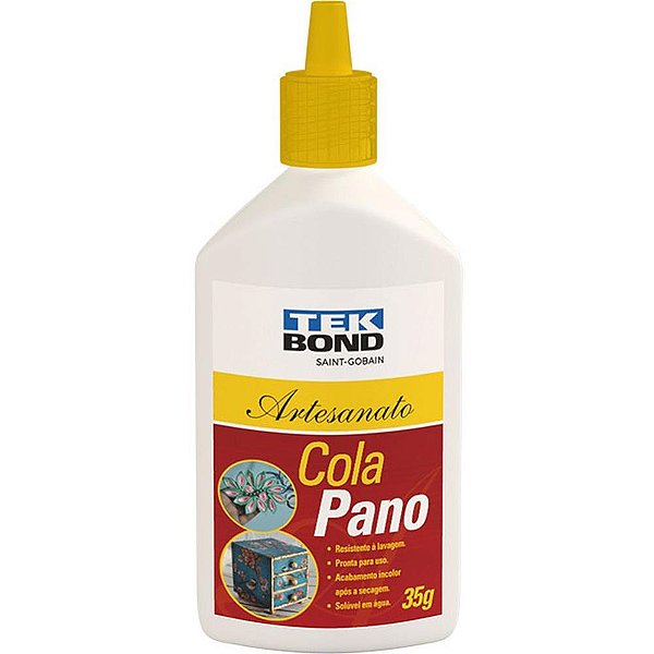 Cola para Pano 35G Bisnaga – Caixa com 12 Unidades