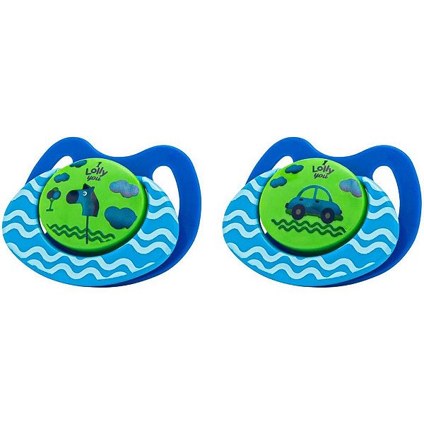 Chupeta Viva Silicone Ortodôntica Tamanho 2 - M - Blister com 02