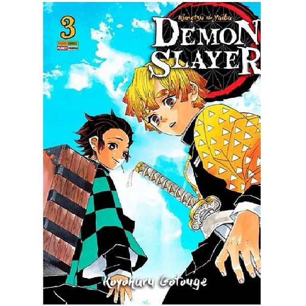 Livro Mangá Demon Slayer - Kimetsu NO Yaiba N.03