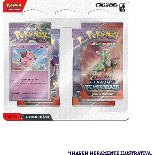 Jogo de Cartas Pokemon EV05 Forças Temporais (7896192339737)