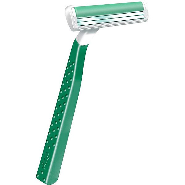 Barbeador Descartável BIC COMFORT2 Verde 12 Blisters com 2 Unidades
