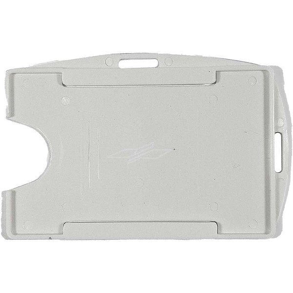 Protetor para Crachá Rígido Branco 54X86MM Pacote com 10 Unidades