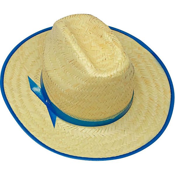 Chapéu Junino Texano Natural Pacote com 06