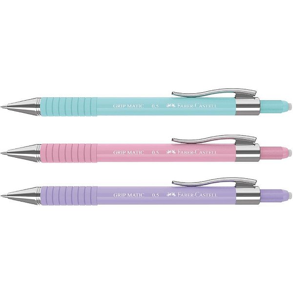 Lapiseira 0.5MM GRIP Matic Colors Blister com 1 Unidade