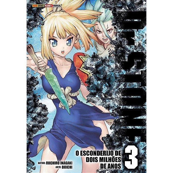 Livro Mangá DR. Stone N.03