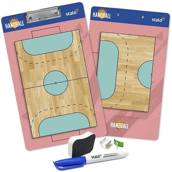 Prancheta Tática Handball 37,5X23CM - Conjunto com 4 Peças