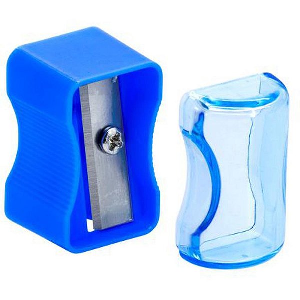 Apontador com Depósito Pequeno Colors – Display com 24 Unidades