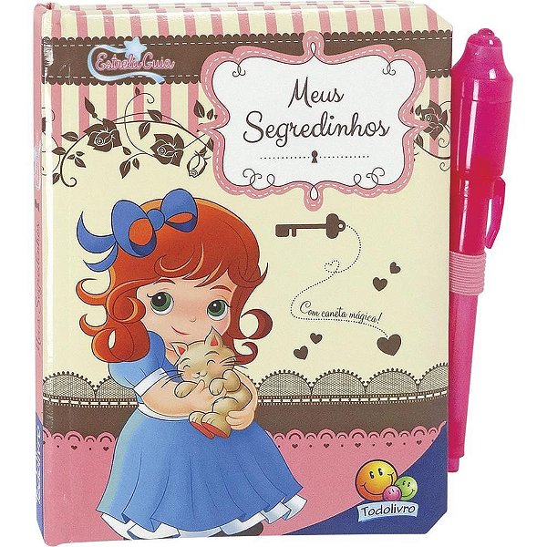 Diário Meus Segredinhos Pequeno 13X15CM 28 Páginas