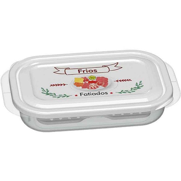 Pote Plástico para Frios com Tela