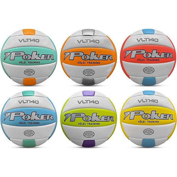 Bola de Vôlei Training VLT 140 PVC – Toque Macio e Design Vibrante