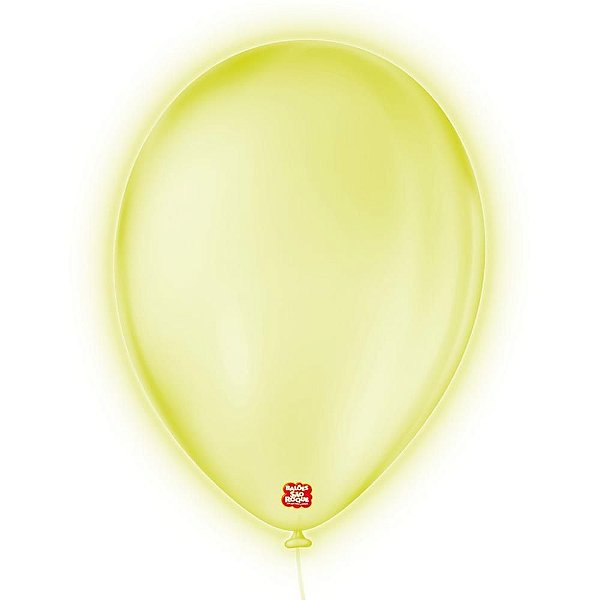 Balão Imperial N.090 Neon Amarelo - Pacote com 2