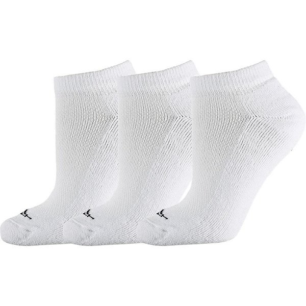 Meia Esportiva Cano Baixo 39-44 Branca - Pacote com 3