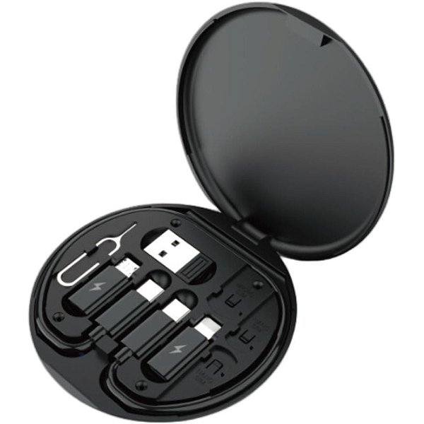 Adaptador KIT 6X1 60W Preto