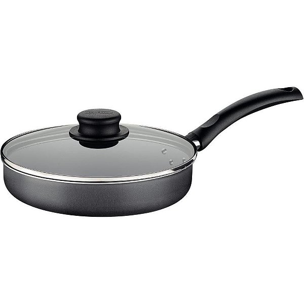 Panela Frigideira Reta Turim com Tampa Tramontina 22CM