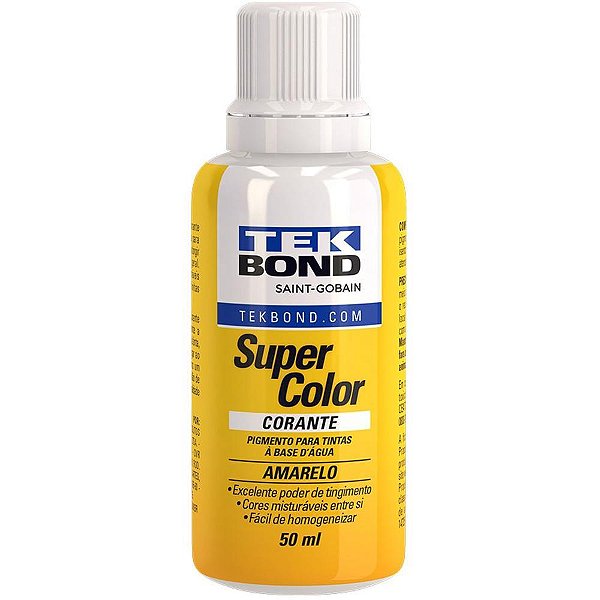 Corante Líquido para Tinta Amarelo 50ML