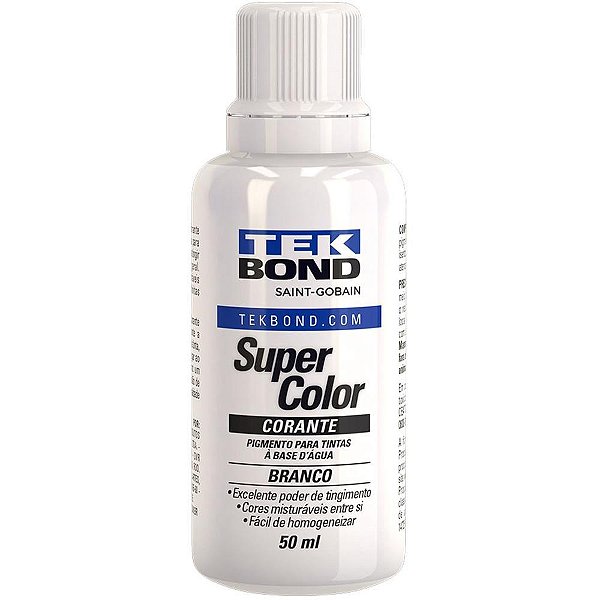Corante Líquido para Tinta Branco 50ML