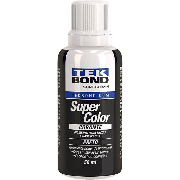 Corante Líquido para Tinta Preto 50ML