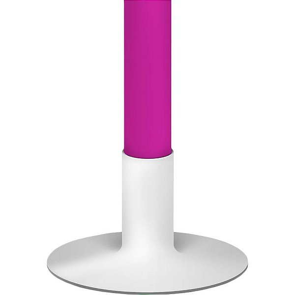 Suporte para Balão Base com Encaixe único Branco - Pacote com 10