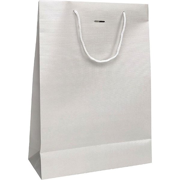 Sacola para Presente Fashion Pequena 19X14,5X8 CM Texturizada - Pacote com 10