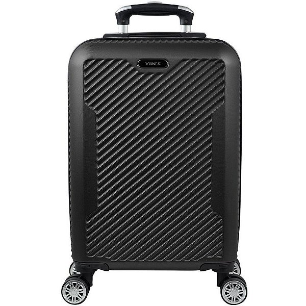 Mala de Viagem Rodas Duplas ABS 20 POL Preta