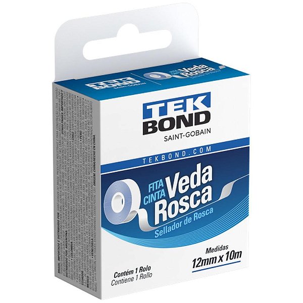 Fita Veda Rosca 12MMX10M.