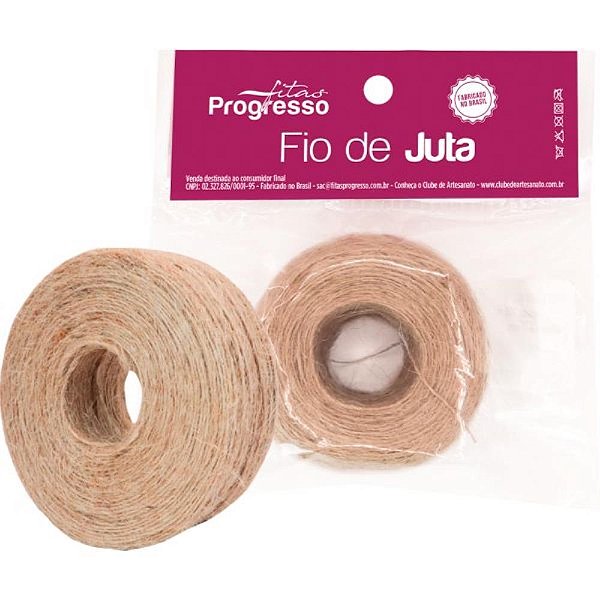 Fio de Juta 100M. CRU ESP. 0,74MM