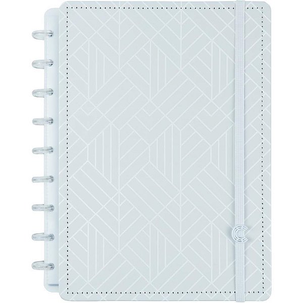 Caderno Inteligente Médio ICE GREY 80 Folhas