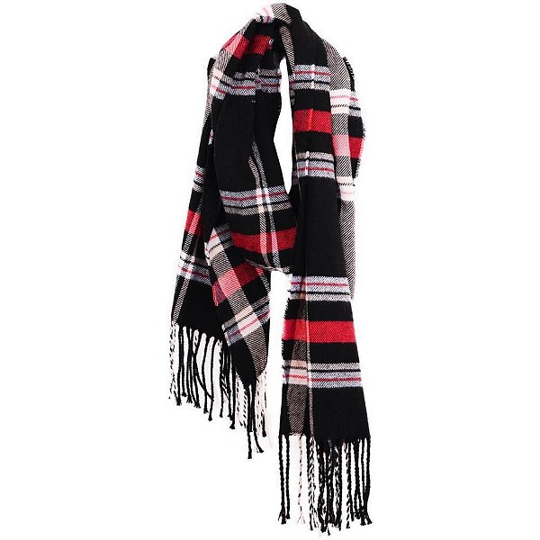 Cachecol Xadrez Poliéster