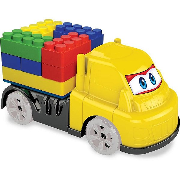 Brinquedo para Montar Deko Blocos II - Super Carrinho com 12 Blocos de Montar, 23X11X12CM