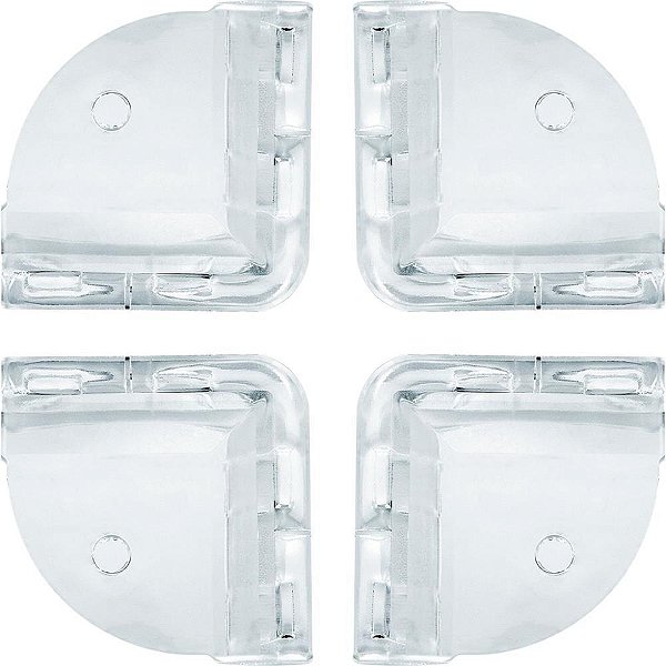 ANTI-IMPACTO e Segurança Protetor de Quina - KIT com 4 Unidades