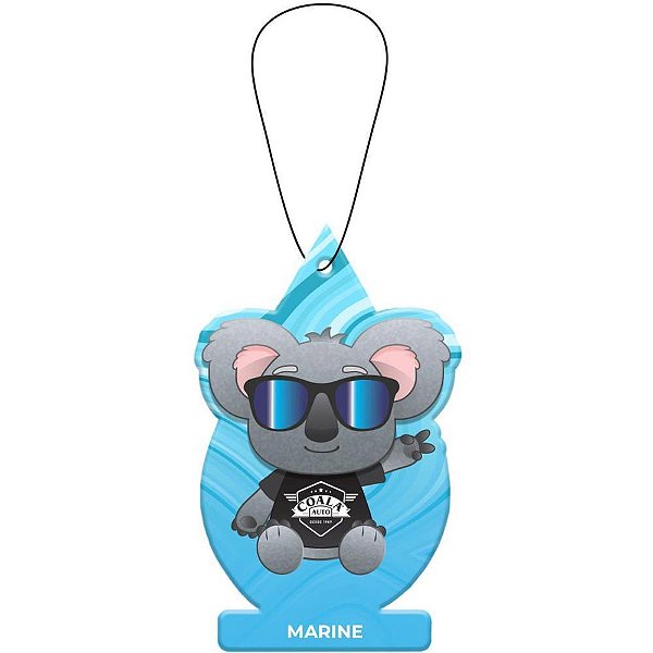 Odorizador para Carro Coala Folhinha 10G Marine
