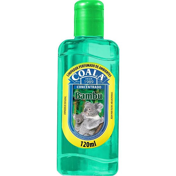 Limpador Perfumado Coala Essências Bambu 120ML – Pacote com 3 Unidades