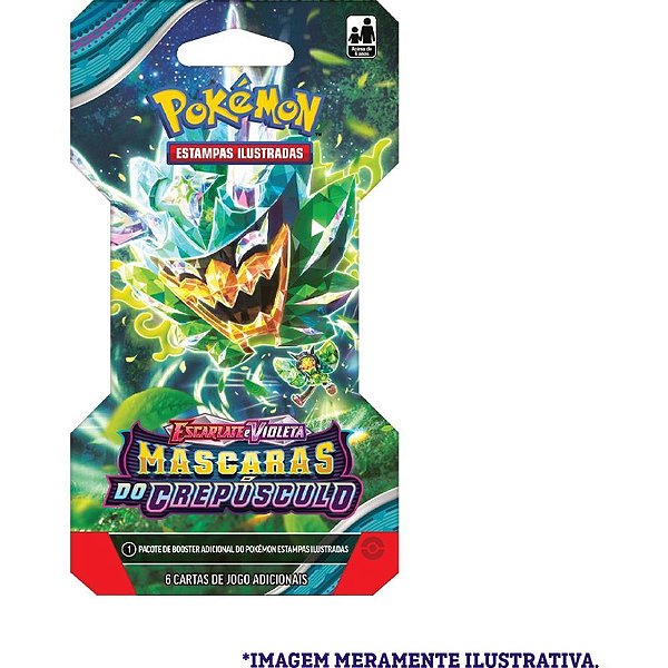 Jogo de Cartas Pokémon EV06 Máscara Crepúsculo DP.C/24