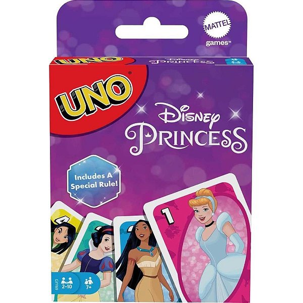 Jogo de Cartas UNO Disney Princess