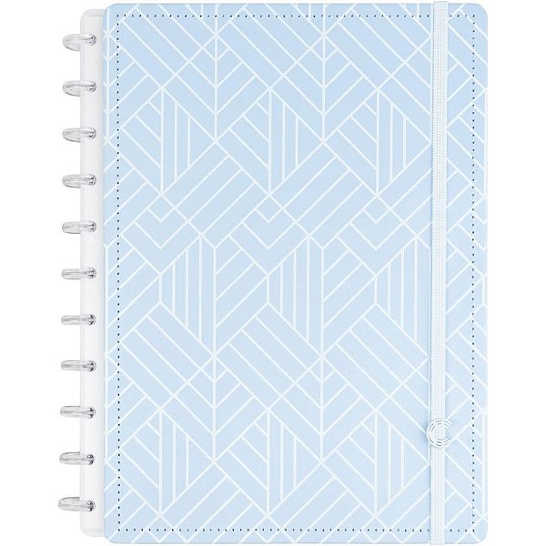 Caderno Inteligente Grande ICE Blue 80 Folhas