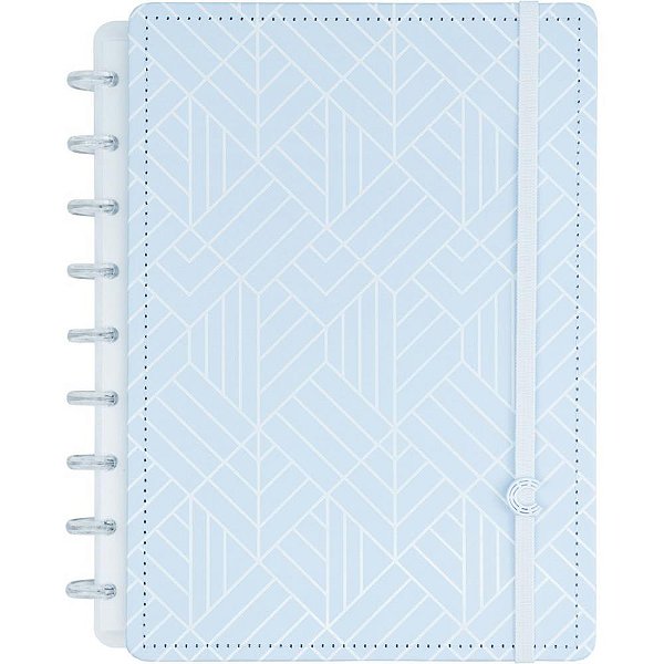 Caderno Inteligente Médio ICE Blue 80 Folhas