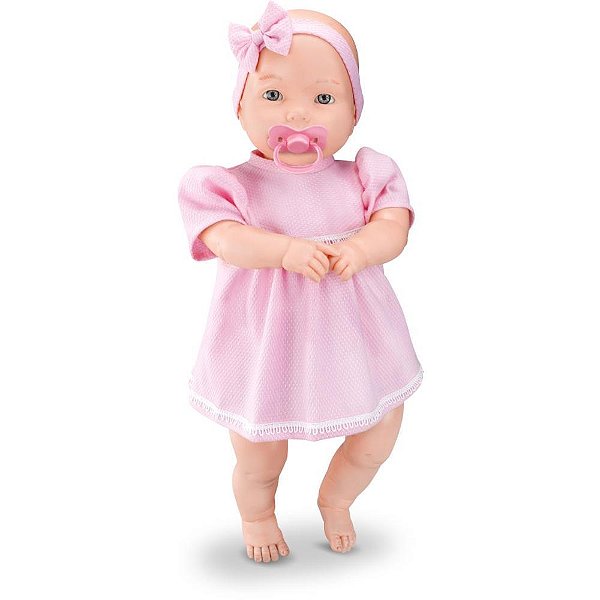 Boneca com Mecanismo Nelle Conta UMA História 48CM