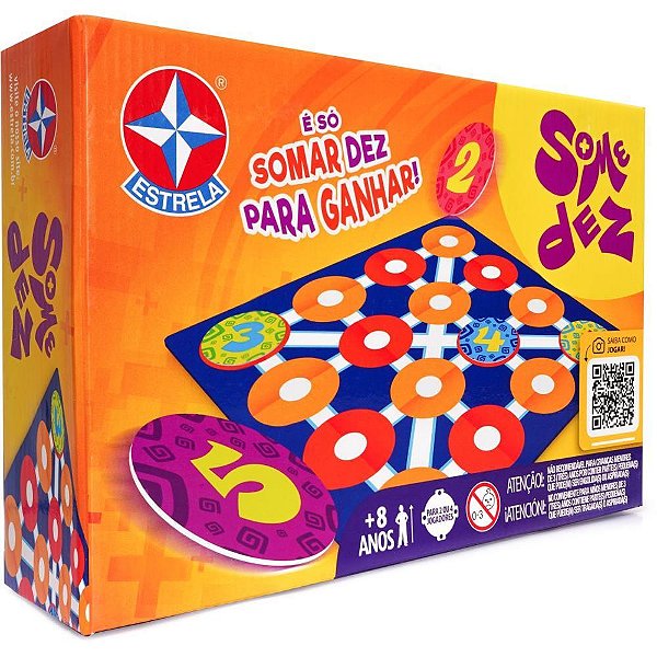 Jogo de Tabuleiro Some DEZ