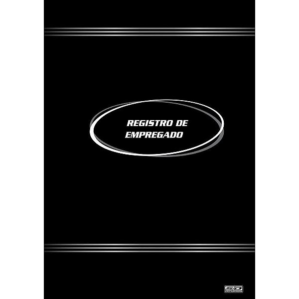 Livro Registro de Empregado 50 Folhas 22X32 - Pacote com 10