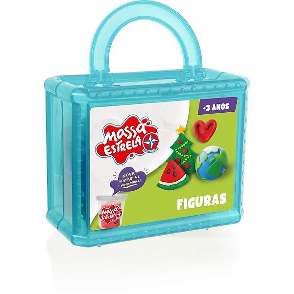 Massa para Modelar Criativa KIT Figuras