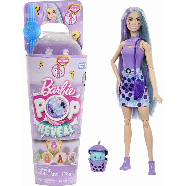 Barbie POP Reveal Série Boba Surpresa Caixa com 04