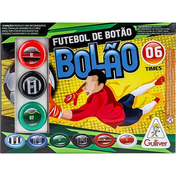 Futebol de Botão 6 Times Bolao