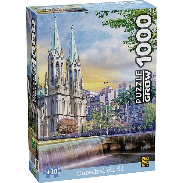 QUEBRA-CABEÇA Cartonado Catedral da SE 1000 Peças