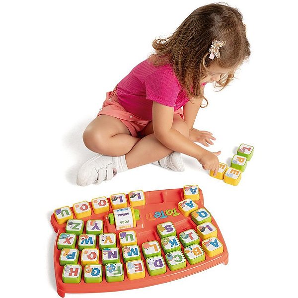 Brinquedo Educativo Monta Palavras