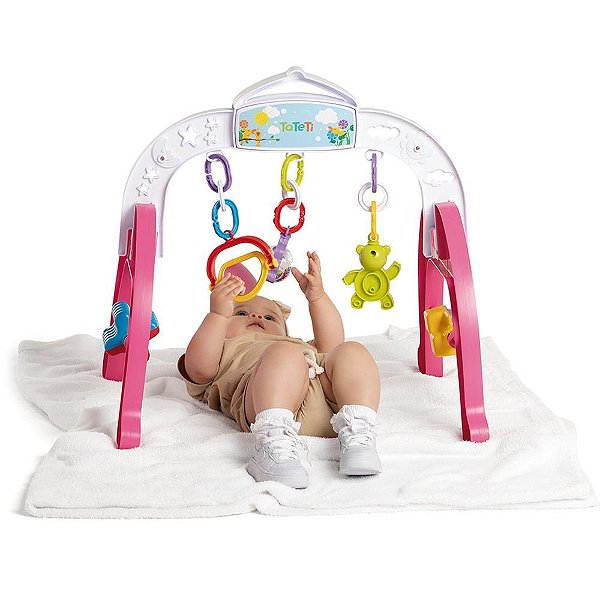 Brinquedo para Bebê BABY GYM Rosa