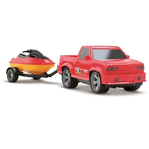 Carrinho Resgate Caminhonete JET Solapa