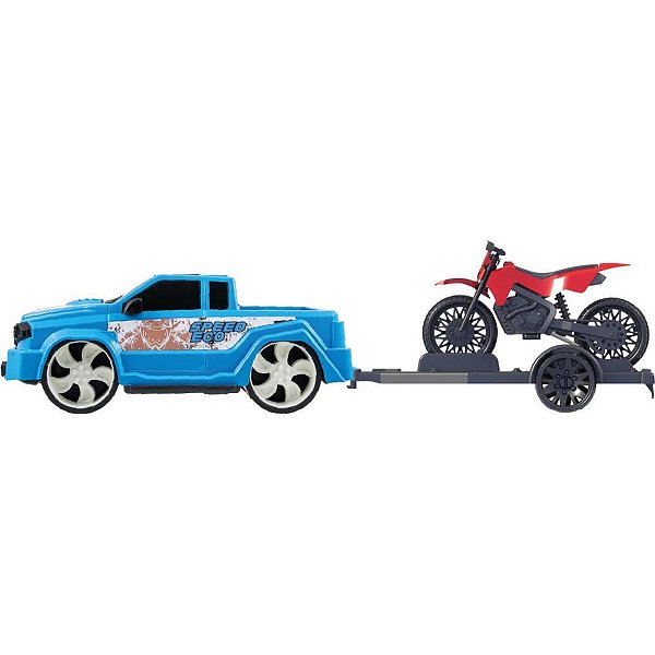 Carrinho Speed ECO com Moto 18,7X14X24